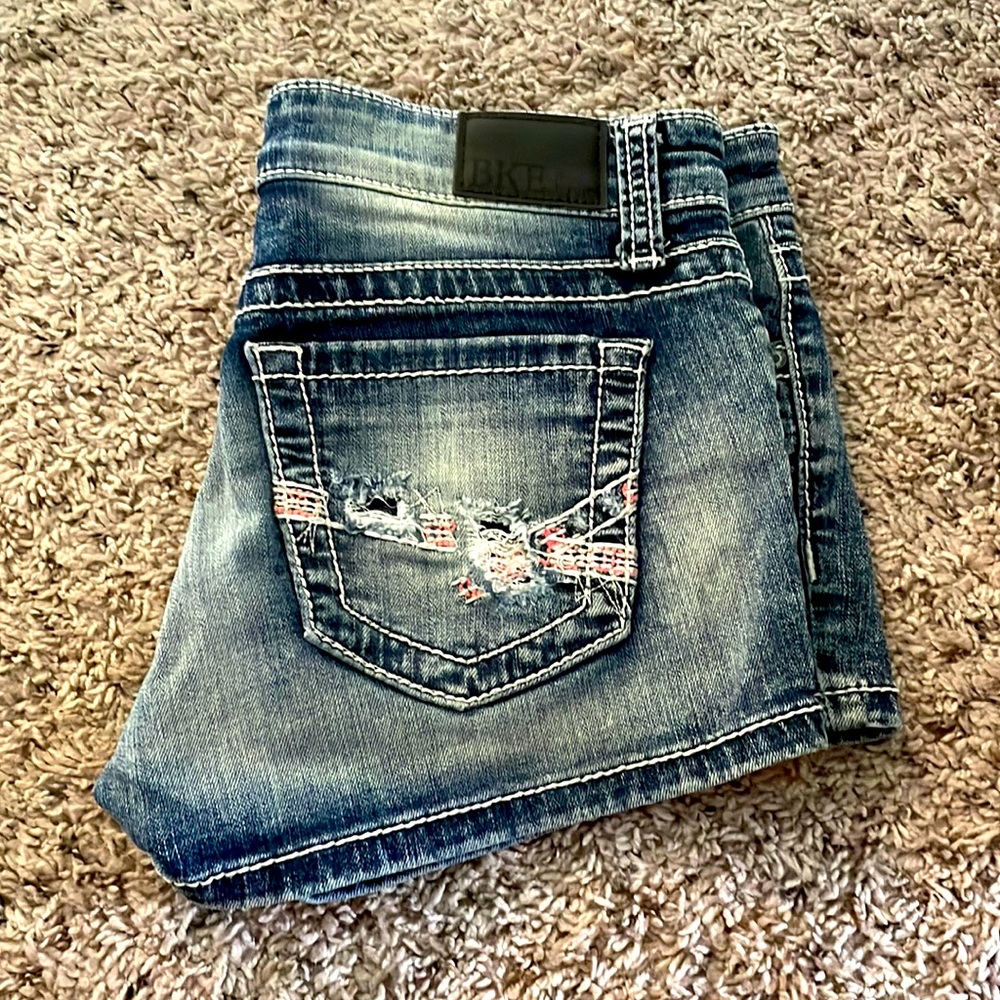 BKE Stella denim shorts